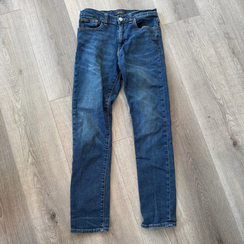 Polo Ralph Lauren The Sullivan Slim Blue Kids Jeans size 14